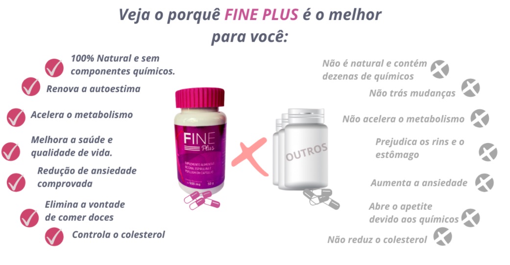 Fine Plus Emagrecedor Beneficios 1